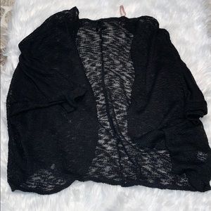 SIMPLE BLACK CARDIGAN